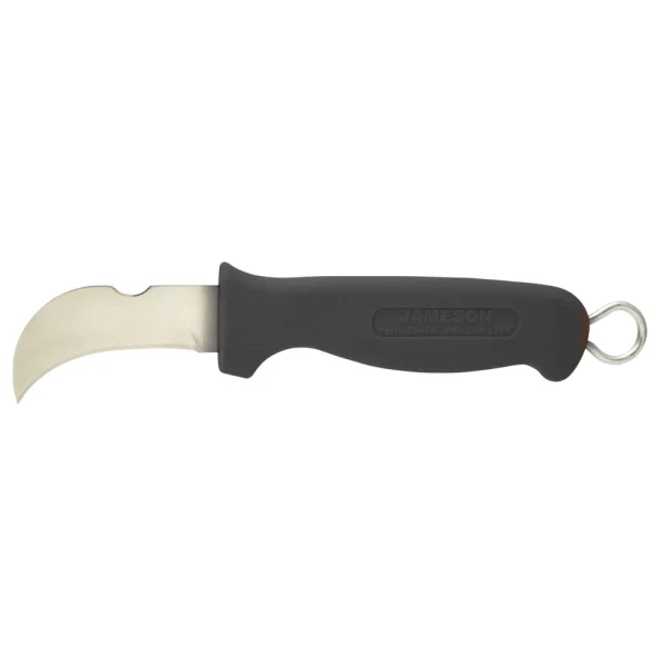 Jameson Hawkbill Skinning Knife with Charcoal Handle