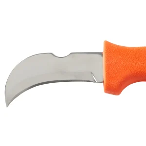 Jameson Hawkbill Skinning Knife with Orange Handle - view 2