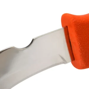 Jameson Hawkbill Skinning Knife with Orange Handle - view 3
