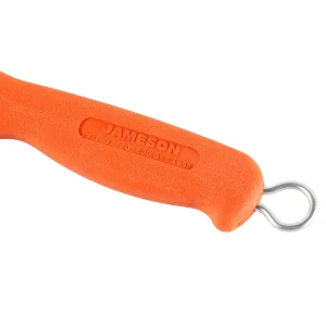 Jameson Hawkbill Skinning Knife with Orange Handle - view 4