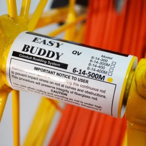 Jameson ¼” Easy Buddy EZ-REEL Replacement Rod on Reel - view 4