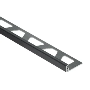 Schluter Jolly Edge Trim (3/8″-7/16″) | Aluminum / Black / 3/8″ - view 3