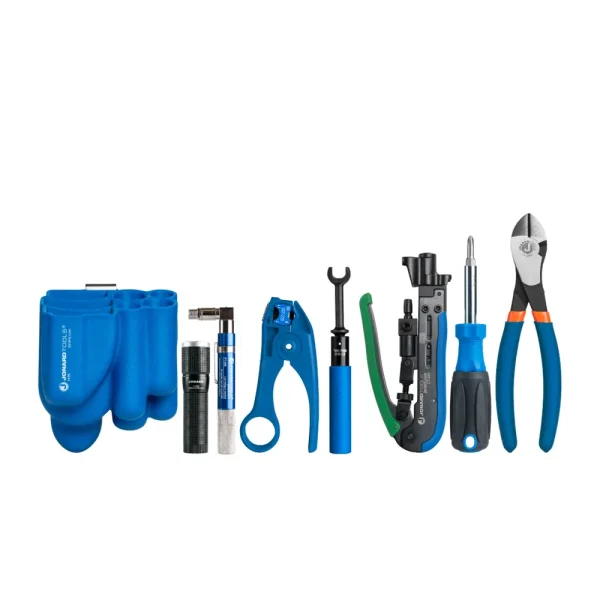 Jonard COAX Tool Kit with Universal Compression Tool for RG59/6/7/11 Cables