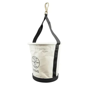 Klein Tapered-Wall Canvas Bucket with Swivel Snap - view 2