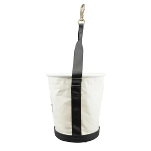 Klein Tapered-Wall Canvas Bucket with Swivel Snap - view 3