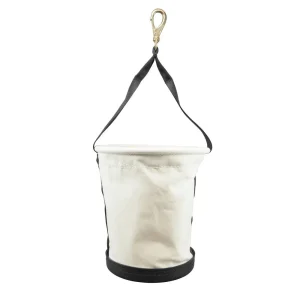 Klein Tapered-Wall Canvas Bucket with Swivel Snap - view 4
