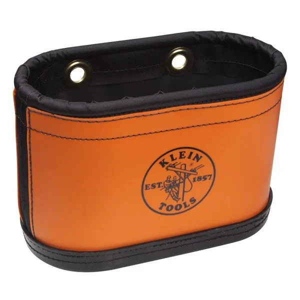 Klein 15-Pocket Oval Hard-Body Tool Bucket with Kickstand