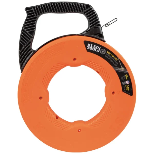 Klein Steel Fish Tape (High Strength) – ⅛” x 240’