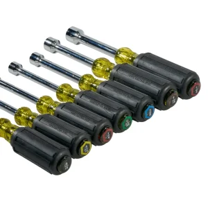 Klein Nut Driver Set, 3-Inch Shafts, Cushion Grip, 7-Piece - view 2