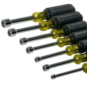 Klein Nut Driver Set, 3-Inch Shafts, Cushion Grip, 7-Piece - view 3