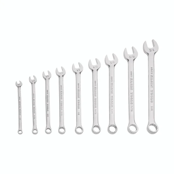 Klein Combination Wrench Set, 9-Piece