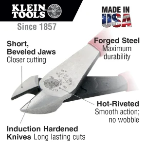 Klein High-Leverage Diagonal Cutting Pliers – 8-Inch - view 3