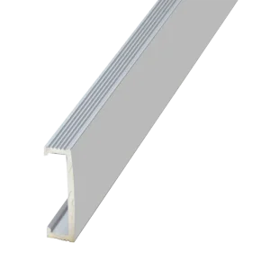 Laticrete Decorative Border Profiles – Style 1 | Brushed Brass Anodized Aluminum