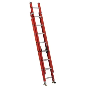 16′ Fiberglass Extension Ladder 300lb. Type 1A