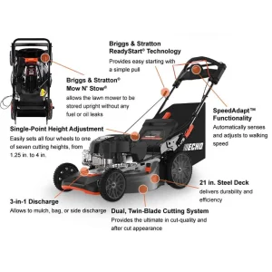 ECHO LM-2119SP Self-Propelled Mower - view 2