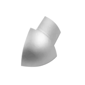 Laticrete Round Edge (RO2) Outside Corner | 1/4″ / Polished Chrome - view 2