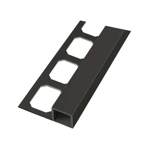 Laticrete Square Edge Profile (SQ3) | 3/8″ / Matte Black