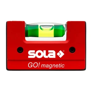 Sola 3″ GO! Magnetic Pocket Level with Clip