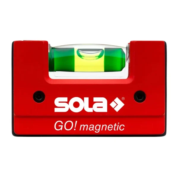 Sola 3″ GO! Magnetic Pocket Level with Clip