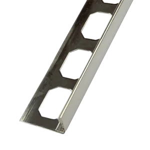 Laticrete L-Shape Edging Profile (LS5) | 304 Stainless Steel / 1/8″ / Polished Stainless Steel - view 2