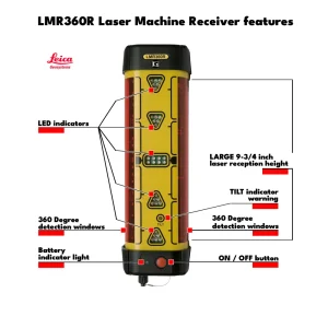 Leica LMR360R Laser Machine Display Receiver – 6009892 – Receiver Only - view 2
