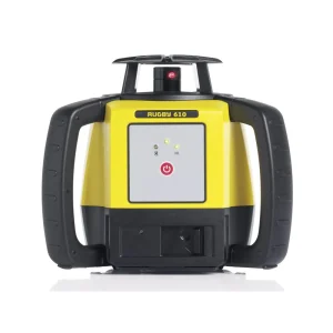 Leica Rugby 610 Red Beam Rotary Laser Package (6008613) with Rod Eye 140 Receiver – Rechargeable - view 4