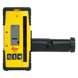 Leica Rugby 610 Red Beam Rotary Laser Package (6008614) with Rod Eye 140 Receiver – Alkaline - view 2