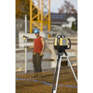 Leica Rugby 610 Red Beam Rotary Laser Package (6008614) with Rod Eye 140 Receiver – Alkaline - view 3