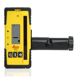 Leica Rugby 620 Red Beam Rotary Laser Package (6005983) with Deluxe RE140 Receiver – Alkaline - view 2
