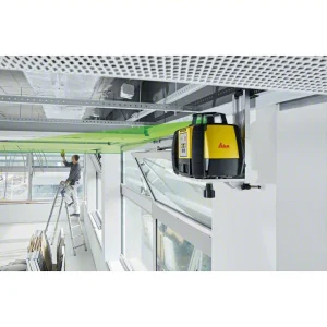 Leica Rugby 640G Green Beam Laser Interior / Exterior Package (6011486) with Deluxe RE120G Receiver  - view 4