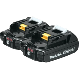 Makita 18V LXT Lithium Ion Compact 2.0Ah Battery, 2 Pack