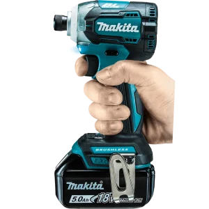 Makita 18V LXT Lithium Ion Brushless Cordless Quick Shifta Mode, 4 Speed Impact Driver Kit (5.0Ah) - view 3