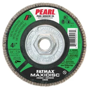 Fatmax Zirconia Maxidisc Flap Disc – 4-1/2″ x 5/8″-11 Z40 T29