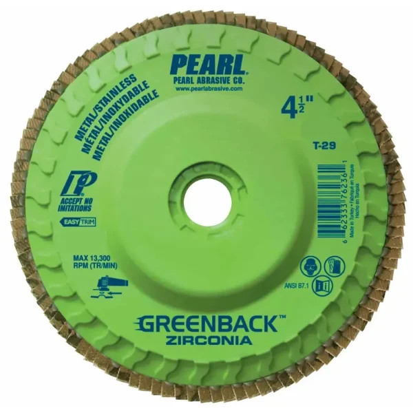 Greenback Zirconia Maxidisc Trimmable Disc 4-1/2″ x 5/8″-11 Z80 T29