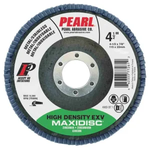 EXV Zirconia Maxidisc High Density Flap Disc 4-1/2″ x 7/8″ Z80 T27
