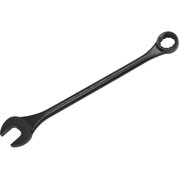 12 Point Metric Round Shank Combination Wrenches – 15° Offset – Black Oxide Finish