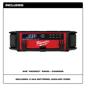 M18 PACKOUT Radio + Charger - view 2