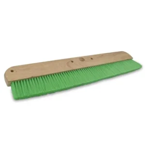36″ Wood Backed Concrete Broom (Nylon Bristles)