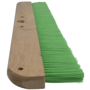 36″ Wood Backed Concrete Broom (Nylon Bristles) - view 3