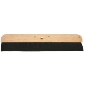 24″ Wood Backed Concrete Broom (Horsehair Bristles)