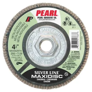 Silver Line Zirconia Maxidisc Flap Disc 4-1/2″ x 5/8″-11 Z60 T29