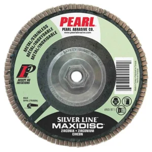 Silver Line Zirconia Maxidisc Flap Disc 4-1/2″ x 5/8″-11 Z60 T27