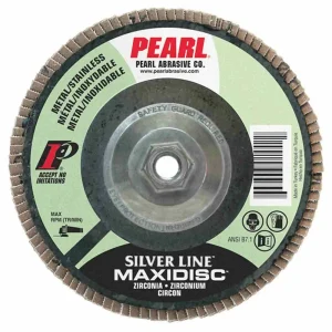 Silver Line Zirconia Maxidisc Flap Disc 4-1/2″ x 5/8″-11 Z80 T29