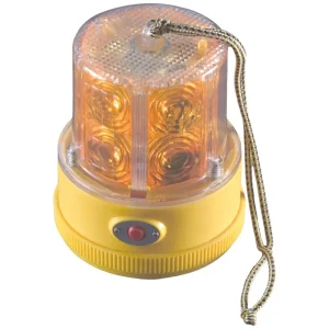 NA PSLM2-A Battery Operated LED Safety Light, Mag mount, Amber