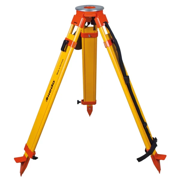 NEDO 200534-185 Heavy-Duty Wood Tripod with Dual Locking Clamps