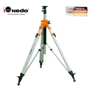 NEDO 210443-185 Extra Heavy-Duty Aluminum GIANT Elevating Tripod (70 to 157-inch)