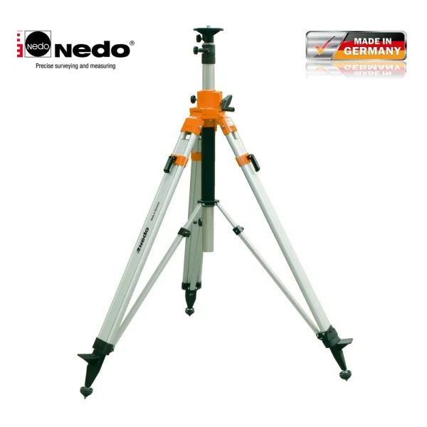 NEDO 210443-185 Extra Heavy-Duty Aluminum GIANT Elevating Tripod (70 to 157-inch)