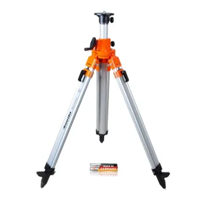 NEDO 210616-185 Medium Duty Aluminum Elevating Tripod (31 to 80-inch)
