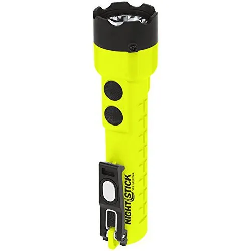 Bayco Nightstick Green Dual-Light Flashlight with Dual Magnets
