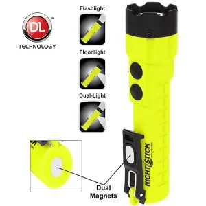 Bayco Nightstick Green Dual-Light Flashlight with Dual Magnets - view 4